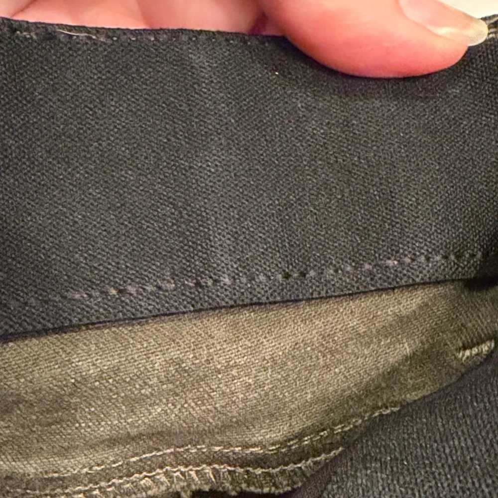 🫒🫒🫒BOGOHO🫒🫒🫒Democracy Olive Green Wide Leg Jeans-Size 4 - Picture 12 of 14